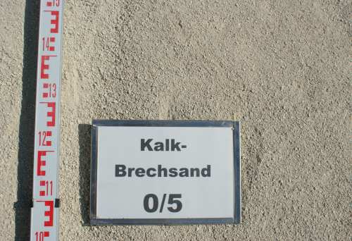 Jurakalk Brechsand 0-5 mm
