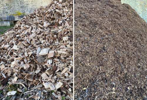 Hackschnitzel / Rindenmulch